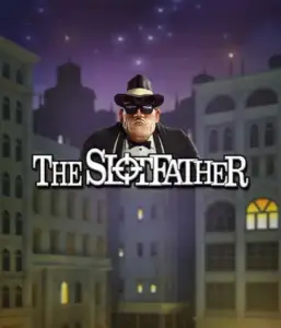 Enter the nefarious realm of The Slotfather slot by Betsoft, highlighting a dominant mafia boss posed against a mysterious cityscape. This graphic captures the dramatic atmosphere of the mafia underworld, with the boss dressed in a classic black suit and hat. Ideal for fans of crime-themed slots, offering a thrilling escape. 